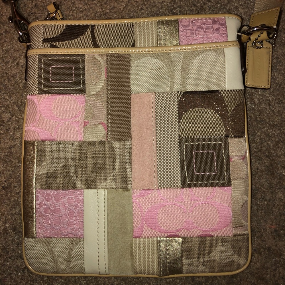 coach patchwork bag